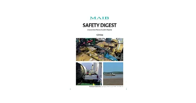Safety Digest cover image. Photo by Marine Accident Investigation Branch.