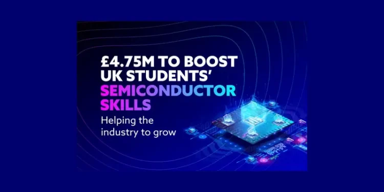 Semiconductor Skills Package. Artwork by the Department for Science, Innovation and Technology.