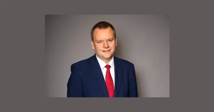 The Rt Hon Nick Thomas–Symonds, Paymaster General. Photo by the British Government.