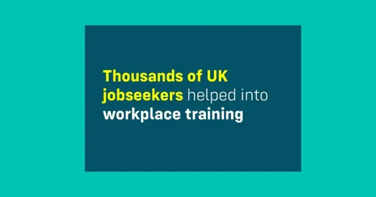 Workplace training plan. Graphics by Department for Work and Pensions.