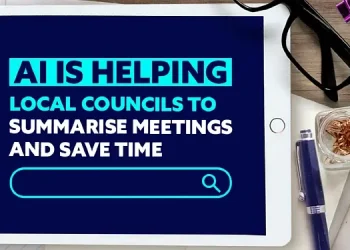 AI tool for local councils. Artwork by Department for Science, Innovation and Technology.