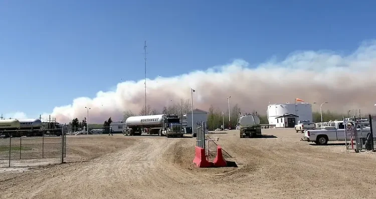 Alberta's Burning. Historical. Photo by Mike Beauregard.