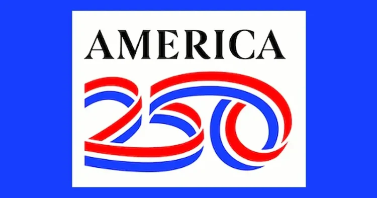 America 250 logo. Artwork by America 250.