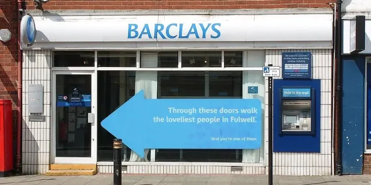 Barclays Bank Fulwell Branch. Photo by Peter Richmond.