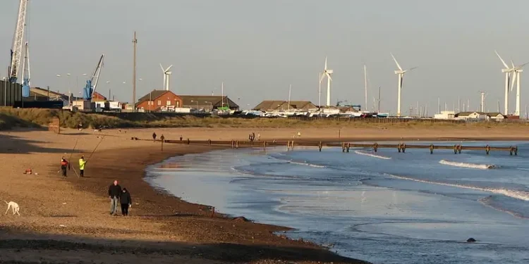 Blyth Beach - South Beach, Blyth Northumberland. Photo by Glen Bowman.