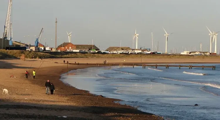 Blyth Beach - South Beach, Blyth Northumberland. Photo by Glen Bowman.