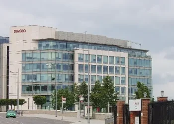 Diageo Offices in new development, Park Royal. Photo by David Hawgood.