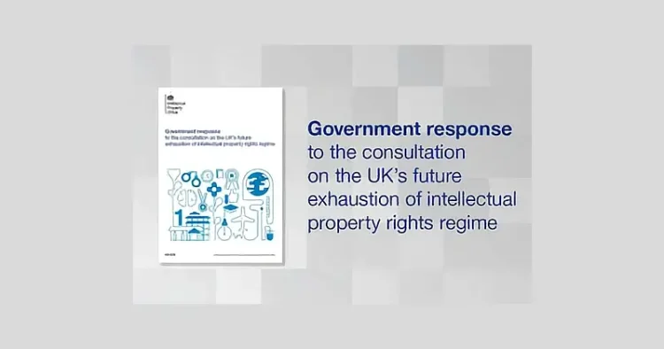 Exhaustion of Rights Response. Artwork by Intellectual Property Office.