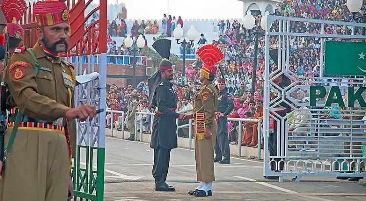 India Pakistan Border Wagha. Photo by Koshyk.