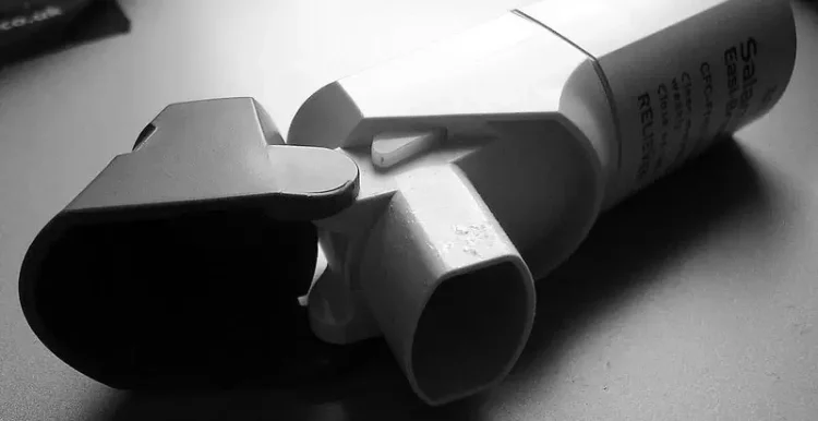 Inhaler. Photo by Neil Taylor.