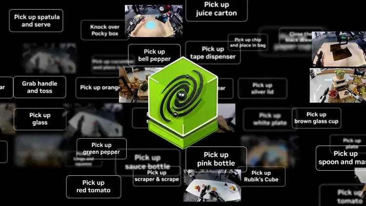 NVIDIA Powers Humanoid Robot Industry - Physical AI. Artwork by NVIDIA.