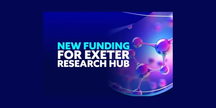 New Funding for Exeter Research Hub. Artwork by the Department for Science, Innovation and Technology.