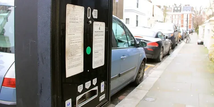 Parking Meter Pay Station, London. Photo by Dan Xoneil.