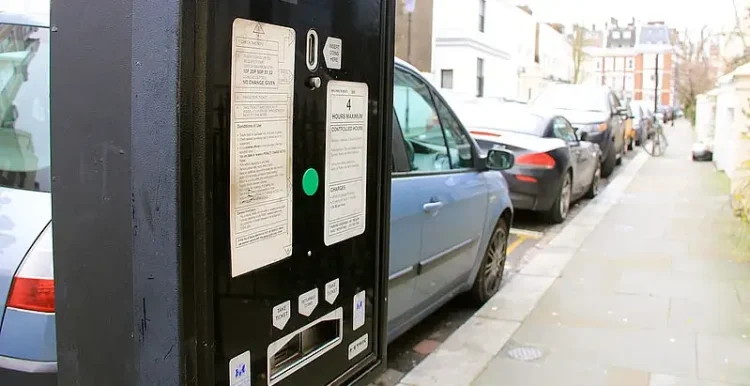 Parking Meter Pay Station, London. Photo by Dan Xoneil.