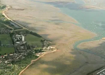 Portsea Island and Langstone Harbour. Photo by Chris.