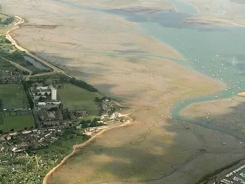 Portsea Island and Langstone Harbour. Photo by Chris.
