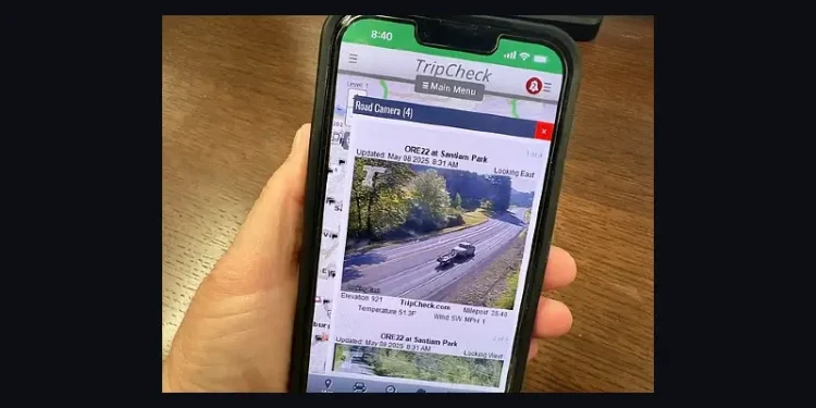 TripCheck.com offers nearly 1,100 cameras from many jurisdictions, a majority of them from ODOT. Photo by the ODOT.