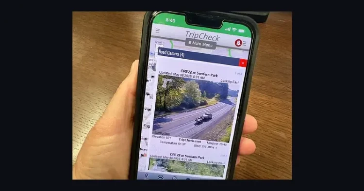 TripCheck.com offers nearly 1,100 cameras from many jurisdictions, a majority of them from ODOT. Photo by the ODOT.