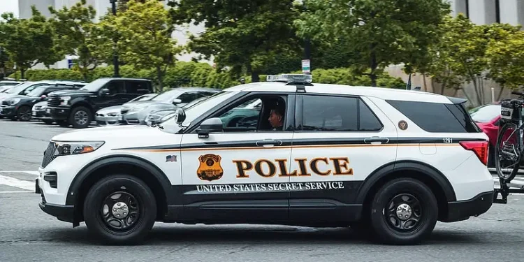 U.S. Secret Service Police - 2020 Ford Interceptor Utility. Photo by Alex Smith.