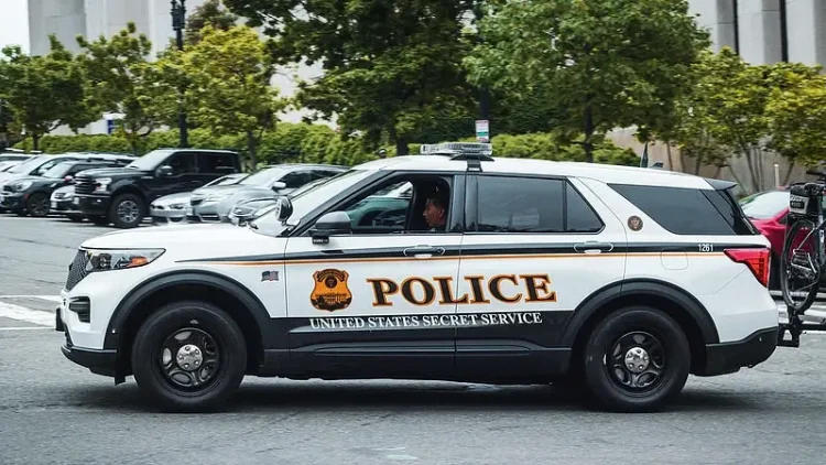 U.S. Secret Service Police - 2020 Ford Interceptor Utility. Photo by Alex Smith.