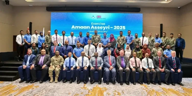 UK and Maldives strengthen Joint Emergency Response Capabilities. Photo by the British High Commission Male.