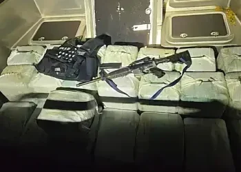 1,155 pounds of cocaine siezed near southwestern Puerto Rico. Photo by the CBP.