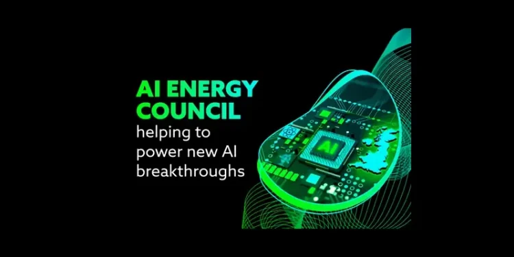 AI Energy Council helping to power new AI breakthroughs. Artwork by the DSIT.