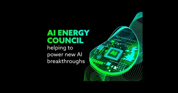 AI Energy Council helping to power new AI breakthroughs. Artwork by the DSIT.