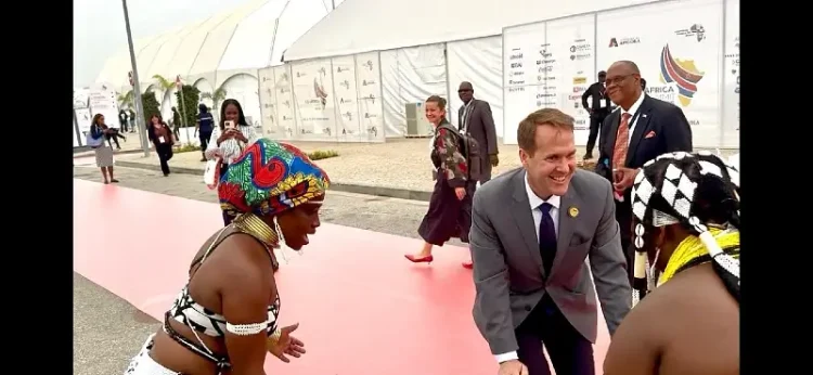 Ambassador Troy Fitrell in Africa. Photo by the Bureau of African Affairs.