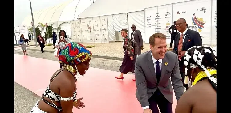 Ambassador Troy Fitrell in Africa. Photo by the Bureau of African Affairs.