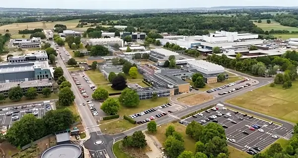 Culham Campus site in Oxfordshire. Photo by the UK Atomic Energy Authority.