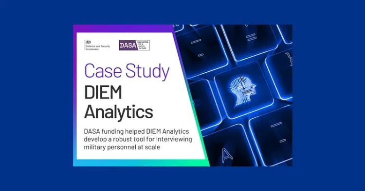 DIEM Analytics case study. Photo by DASA.