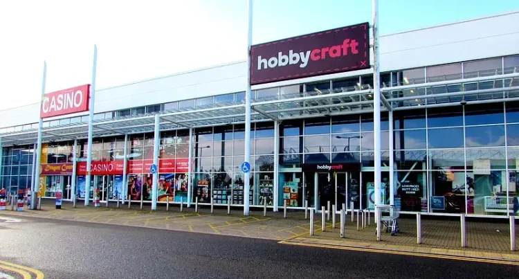 Hobbycraft, Leckwith, Cardiff. Photo by Jaggery.