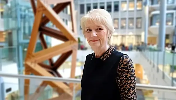Karin Phillips MBE, YJB Board member for Wales. Photo by YJB for England and Wales.