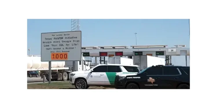 Laredo Sector Border Patrol Texas Hold’em Initiative cancels over 1K CDLs since the program’s inception. Photo by CBP.