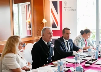 Lord Coaker at the annual Shangri-La Dialogue hosted by IISS. Photo by the UK Government.