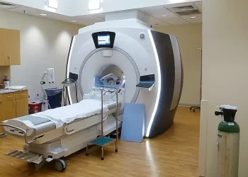 MRI scanner. Photo by Muffet.