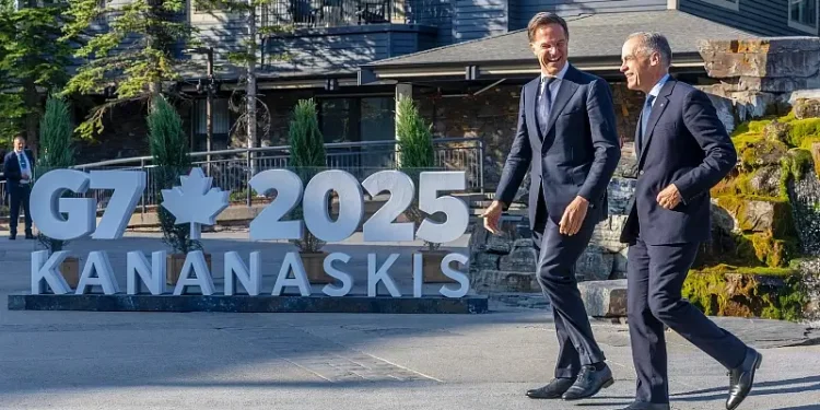 Mark Carney at the 2025 G7 meeting. Photo by The Canadian Prime Minister's Office.