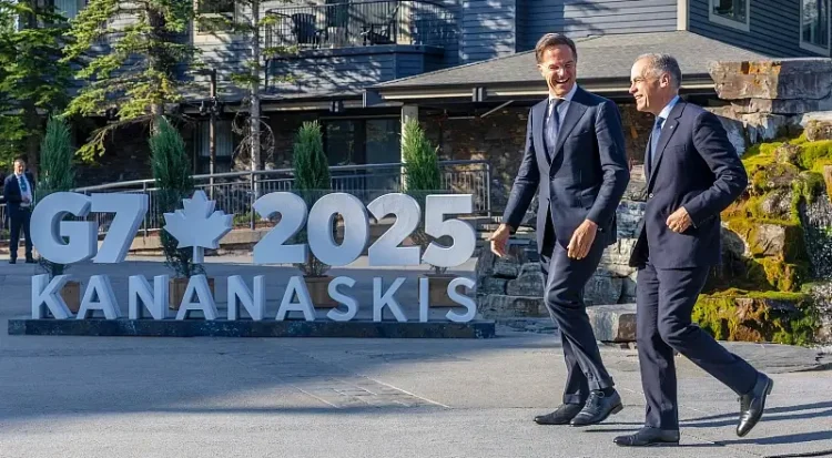 Mark Carney at the 2025 G7 meeting. Photo by The Canadian Prime Minister's Office.