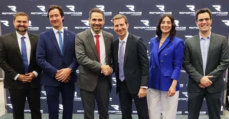 Rotortrade, the global helicopter dealership, announces successful sale of a 2020 Airbus H125 utility helicopter to Aeromot. Photo by Rotortrade.