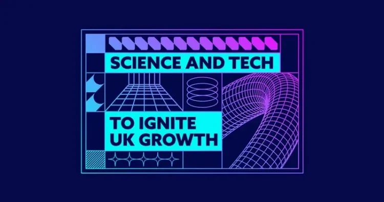 Science and Tech funding. Artwork by Department for Science, Innovation and Technology.