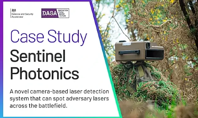 Sentinel Photonics case study. Artwork by the DASA.