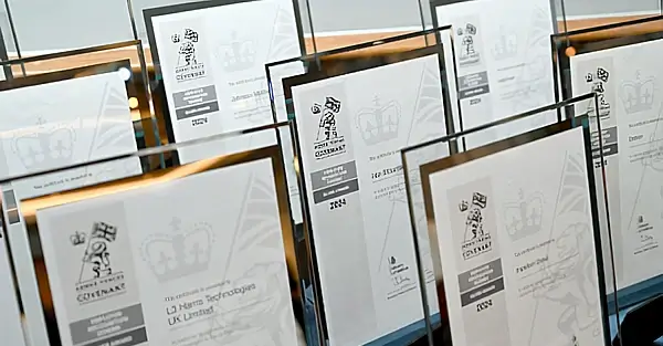 Silver Defence Employer Recognition Scheme Awards 2024. Photo by the MoD.