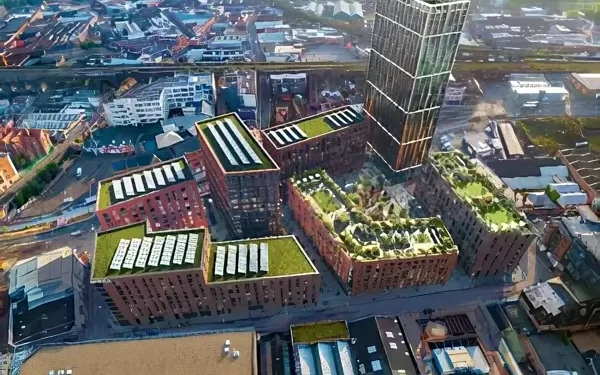 £200m Stone Yard project in Digbeth. Photo by Homes England.
