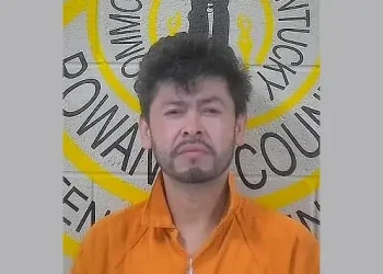 Arrest of Gildardo Amandor-Martinez. Photo by the Department of Homeland Security.