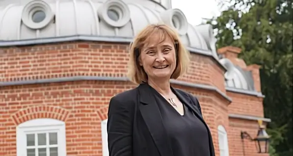 His Majesty The King has approved Professor Michele Dougherty as the new Astronomer Royal. Photo by the Cabinet Office.