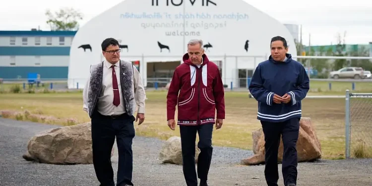 Inuit Leaders meeting with PM Carney. Photo by Mark J Carney.