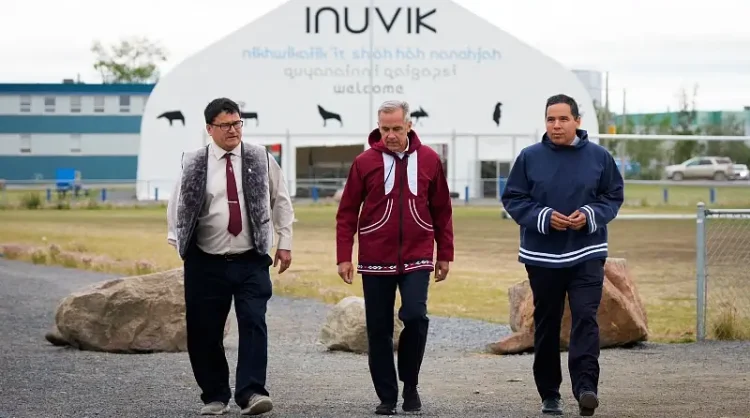 Inuit Leaders meeting with PM Carney. Photo by Mark J Carney.