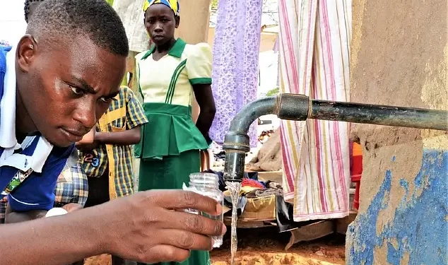 Market Day Sampling in Kitui, Kenya. Photo by Reachwater.org.uk.
