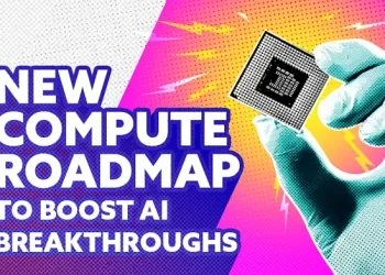 New Compute Roadmap to boost AI breakthroughs. Artwork by the DSIT.